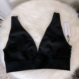 WeWoreWhat Ribbed Sports Bralette